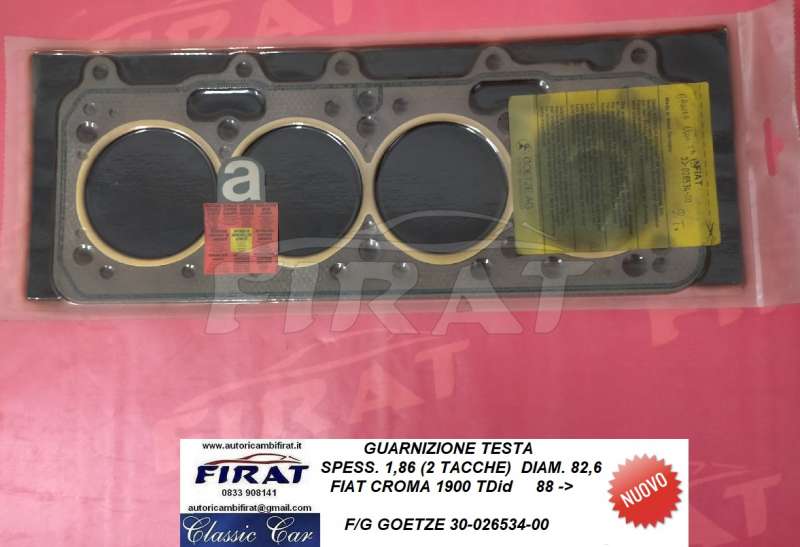 GUARNIZIONE TESTA FIAT CROMA 1900 TDID 2T (3002653400)
